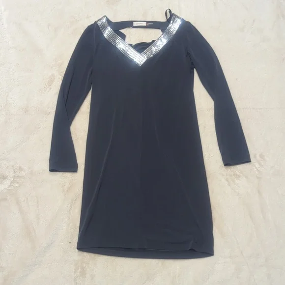 Calvin Klein | Dresses | Calvin Klein Sequin Party Dress | Poshmark